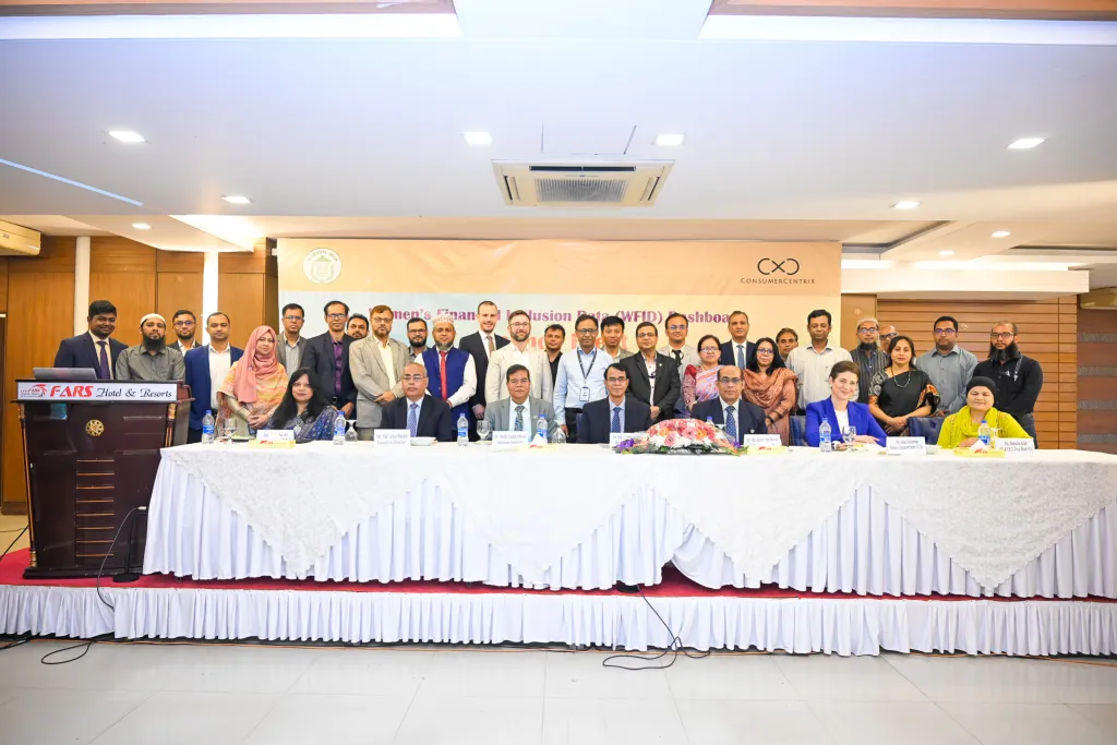 ConsumerCentriX and Bangladesh Bank Launch the Women’s Financial Inclusion Data Dashboard